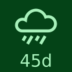 45 day badge for Africa Rainfall Project